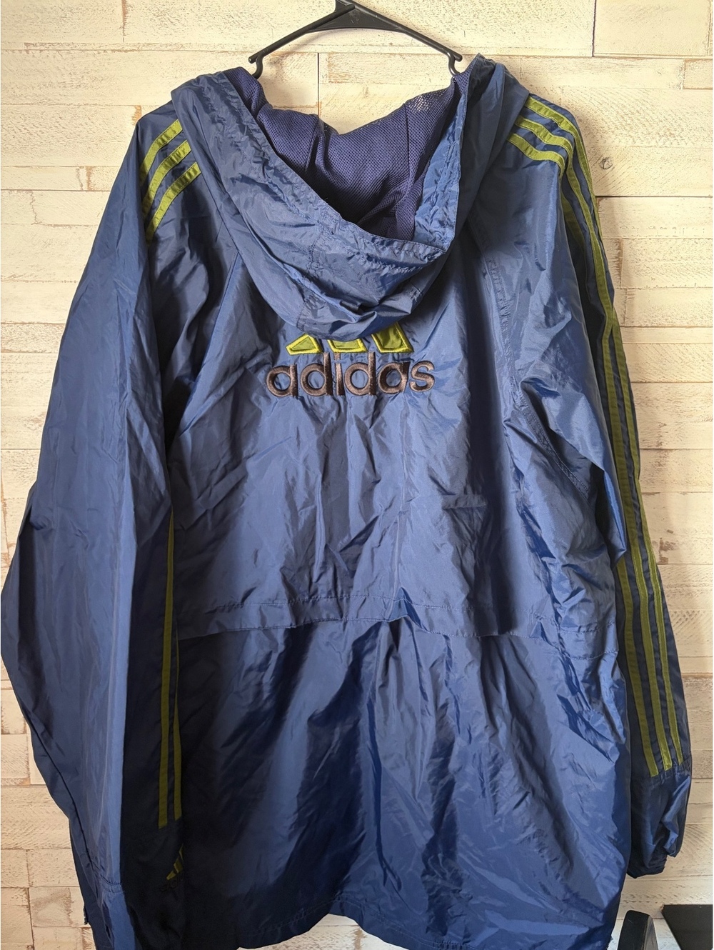 Adidas mens vintage y2k windbreaker XXL